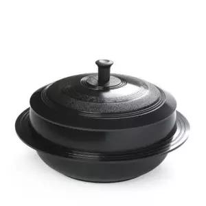 키친아트 가마솥 냄비 누룽지 찌개 뚝배기 24CM 돌솥 대형 통주물 무쇠 인덕션 미니 밥솥