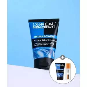 LOREALPARIS 맨 이드라 파워 듀오 폼클렌저 100ml(+증정 듀오폼50ml+멀티액션 미니 22ml) 2418747