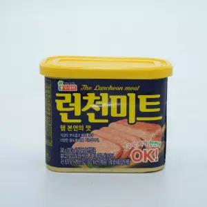롯데 돼지고기 런천미트 340g 수입식품 식자재 식재료 식품 축산물 햄 스팸 부대찌개