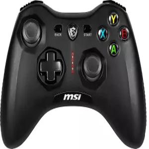 MSI Force GC30V2 무선 게이밍 컨트롤러 듀얼 진동 모터 연결 모드 교체 가능한 D-패드 PC 및 안드로이드