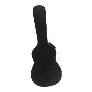 Gretsch G6296 라운드 넥 공진기 플랫 탑 케이스, 블랙