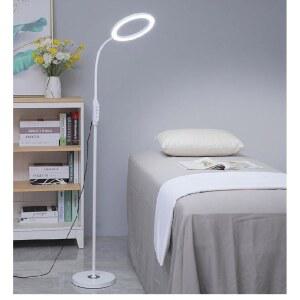 왁싱샵 램프 미용 조명 반영구 네일 LED 화이트 왁싱 샵 15W (버튼)