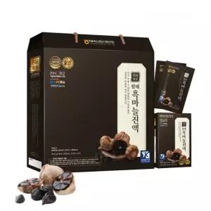 황제 흑마늘진액 흑마늘즙 60ml 30포 명절 추석 부모님 직원 거래처 단체 대량주문 보험 선물세트