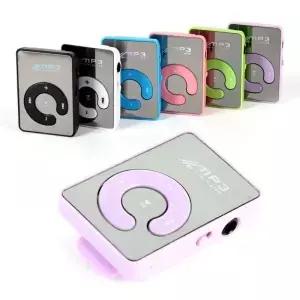 C 키 휴대용 하이파이 미니 클립 USB MP3 플레이어 워크맨 음악 지원 마이크로 TF 카드 최대 16GB 확장