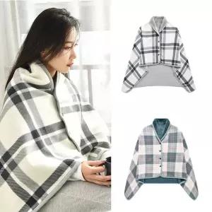 다용도 극세사 케이프 무릎담요 ELS016