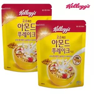 켈로그 시리얼 아몬드 푸레이크 600gX2개