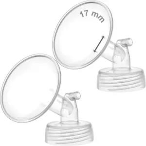 메이맘 2x17mm 와이드 넥 펌프 부품 스펙트라 S1/S2 호환 마우스 플랜지 포함 오리지널 실드 없음 작은 두