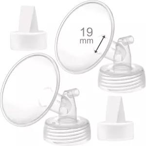 메이맘 19mm 플랜지 및 덕빌 밸브 스펙트라 S1 S2 유방 펌프와 호환되지 않는 오리지널 액세서리 교체