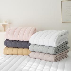 퓨어스킨 부드러운 알러지케어 침대패드 S/Q/K 패밀리 6color