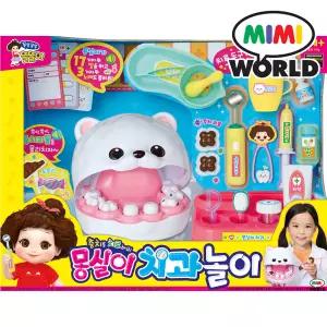 똘똘이 몽실이 치과놀이 양치놀이 칫솔 치약 장난감