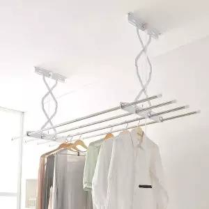 천장 ZBC594E9 빨래건조대 2단 125cm/베란다 천정형 건조대봉