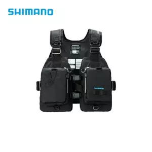 시마노 VF-068T 게임 베스트 라이트 프리사이즈 경량 낚시조끼 블랙
