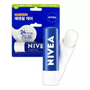 [하프클럽/셀럽하우스]니베아 립케어 에센셜 케어 4.8g - O
