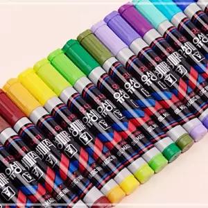 마카 24색사각닙 모나미 마커 유성매직 1.0~4.0mm