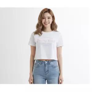 스파오 PEACHY ROAD 크롭 반팔티 (SPRPE24G62-O)