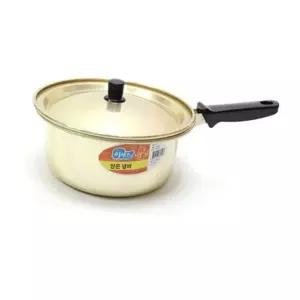 대성 양은 냄비 라면 찌게 노란 편수 22cm