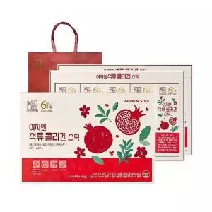 [한삼인]농협 한삼인 여자앤석류 콜라겐스틱 15g 30포 2세트+쇼핑백