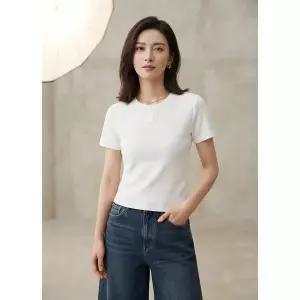 한정수량 [잇미샤] 데일리 로고 티셔츠 (ITO5ZTS710) 2832449