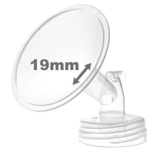 Nenesupply 19mm 1pc 플랜지 Spectra S2 S1 9 플러스 시너지 골드 유방 펌프 교체 부품 액세서리 와이드
