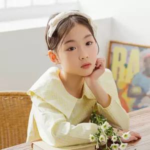 (스타필드 수원점)( 스타일노리터 )쥬씨 체크 블라우스