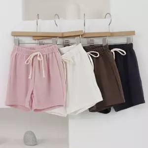 란우 허리끈 아동반바지 여아 바지 유아 팬츠 남아