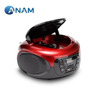 아남전자 포터블CD  탁상용 라디오 USB AUX /MP3CD/메모리재생