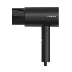 (생활가전) 유닉스 접이식 드라이기 파워 이온 에센셜 드라이어 블랙 1800W UN-A3418