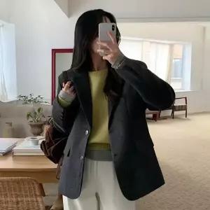 [코코블랑] 스프레드 울 자켓