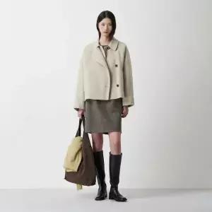 주크 정상가 699,000 라마 블렌디드 숏 코트 Z254MSG501