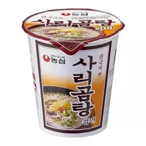 라면 농심 사리곰탕 소컵 61gx6컵
