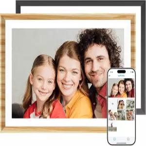드래곤 터치 10.1인치 WiFi 디지털 액자 - 1280×800 HD IPS 스크린 자동 회전 무료 앱을 통한 사진/비디오