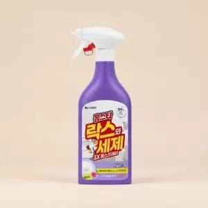 홈스타 락스와세제 3X 욕실 청소 찌든때 폼스프레이 500ml(후로랄향) 4개 샤워부스 화장실 타일 줄눈 수전