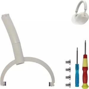 소니 WH-1000XM5 헤드폰용 회전 힌지 교체 헤드밴드 행거 브래킷 부품 액세서리 수리 키트 실버-왼쪽