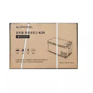 알피쿨 캠핑냉장고 K25 올리브카키 색상