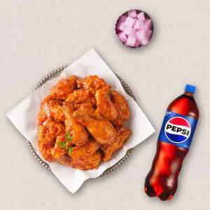 [멕시카나] 양념치킨+콜라1.25L