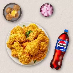[멕시카나] 후라이드+더블치즈볼+콜라1.25L