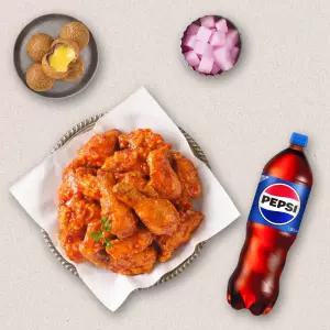 [멕시카나] 양념치킨+더블치즈볼+콜라1.25L
