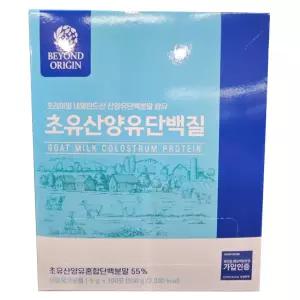 비욘드오리진 초유산양유단백질 5g x 100포 산양유단백분말 함유 간편 섭취