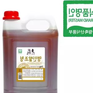 강봉석조청 명인 쌀조청 3KG 조미료 물엿 올리고당 B0DEE