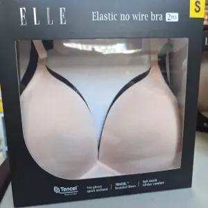ELLE 엘르 여성 엘라스틱 노와이어 브라2매 
