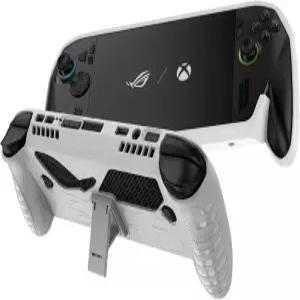 NINKI 보호 커버 ASUS ROG Xbox Ally X 케이스 2025용 킥스탠드 포함 실리콘 충격 흡수 경량 도킹형 그립
