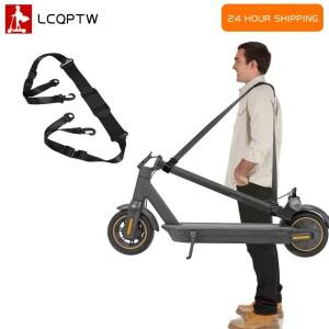 Ninebot G30 전동 스쿠터 용 샤오미호환 1PC 숄더 스트랩 조절 가능 어깨 벨트 운반 핸드 부품