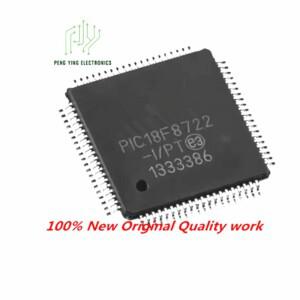 1Pcs 100% 새 원본 PIC18F8722-I/PT 마이크로 컨트롤러 칩 QFP-80