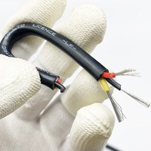멀티 코어 실리콘 고무 와이어 17AWG 20AWG 연질 외장 고온 슈퍼 소프트 LED 조명 특수 연결