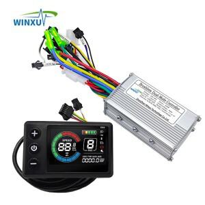 전기 산악 자전거 스쿠터 수리 24V 36V 48V 250W 15A EBike 브러시리스 전동 드라이브 컨트롤러 S866 1S 컬
