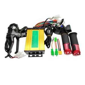 36V 48V 60V 350W-500W 20A 21A 23A 25A 전기 자전거/스쿠터 전동 전자 스쿠터 자전거 용 브러시리스 속도