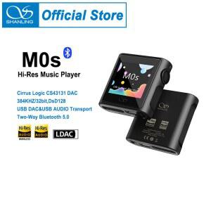 네트워크플레이어 SHANLING M0S 고해상도 PCM384 음악 오디오 플레이어 휴대용 HIFI 양방향 USB LDACAPTXAACSBC CS43131 DAC DSD128 MP3 블루투스