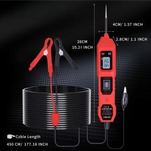 회로 테스터, 전압 표시 LED 조명이  자동차 3.5-36V DC용 프로브 키트