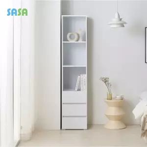 사사가구 벨라 6칸 400 3단 서랍장 책장 틈새장 수납장