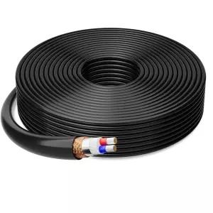 대용량 XLR 마이크 케이블 50피트 원자재 DIY 와이어 21게이지 오디오 OFC 21AWG 주석 도금 구리 2심선